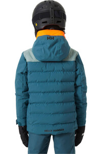 Helly Hansen chaqueta esquí infantil JR CYCLONE JACKET vista trasera