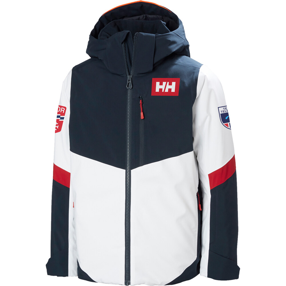 Helly Hansen chaqueta esquí infantil JR ELEVATE JACKET vista frontal