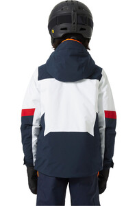 Helly Hansen chaqueta esquí infantil JR ELEVATE JACKET vista trasera