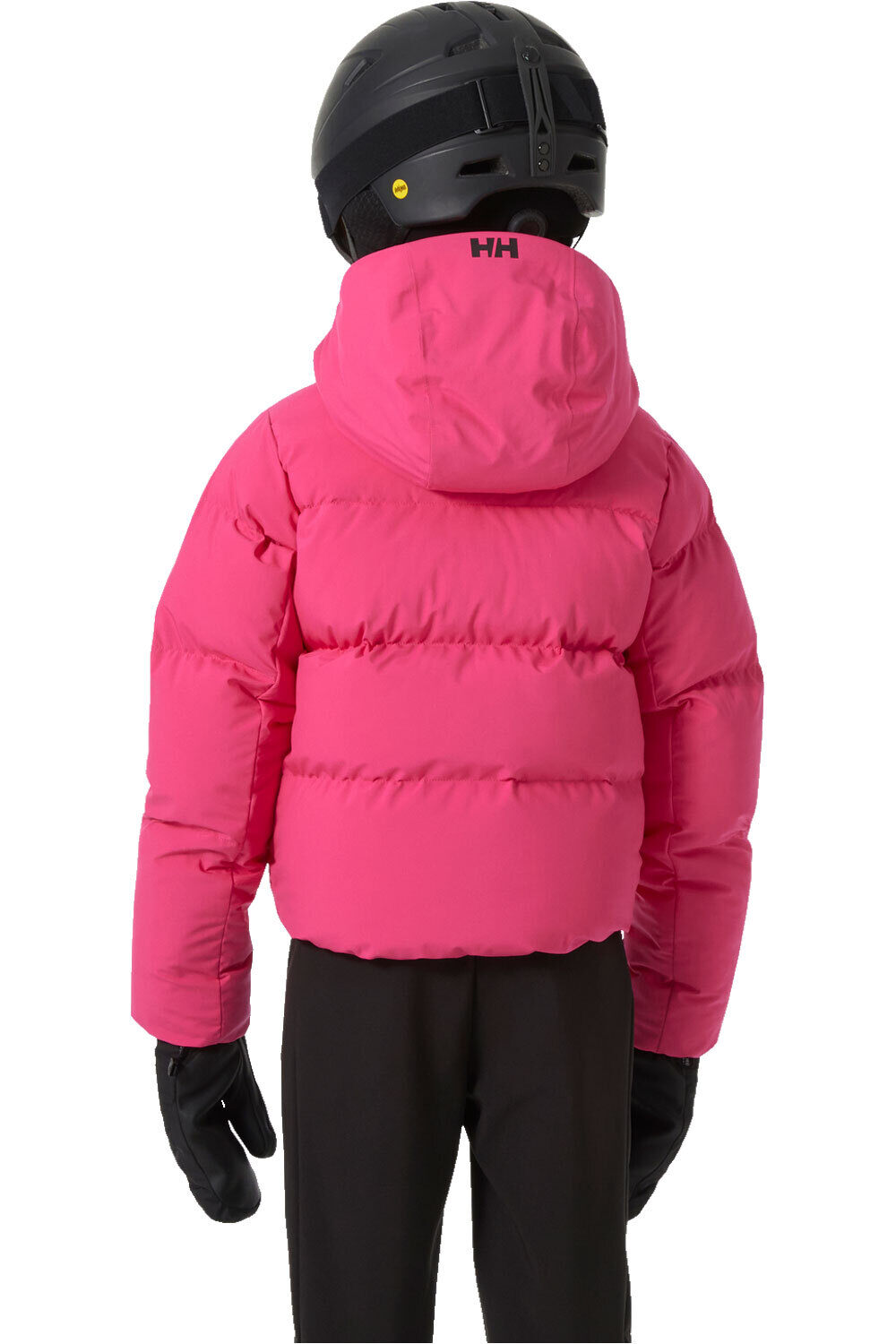 Helly Hansen chaqueta esquí infantil JR NORA SHORT PUFFY JACKET vista trasera