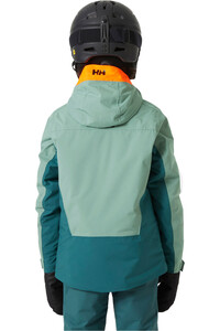 Helly Hansen chaqueta esquí infantil JR QUEST JACKET vista trasera