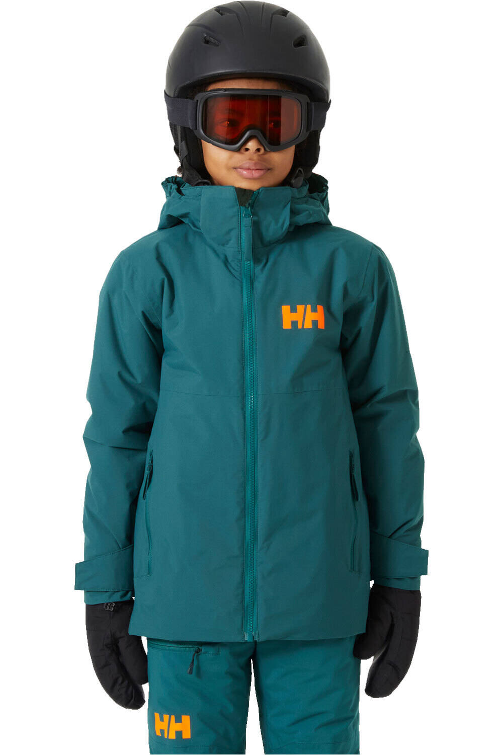 Helly Hansen chaqueta esquí infantil JR TRAVERSE JACKET vista frontal