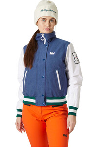 Helly Hansen chaqueta esquí mujer W APRES VARSITY JACKET vista frontal