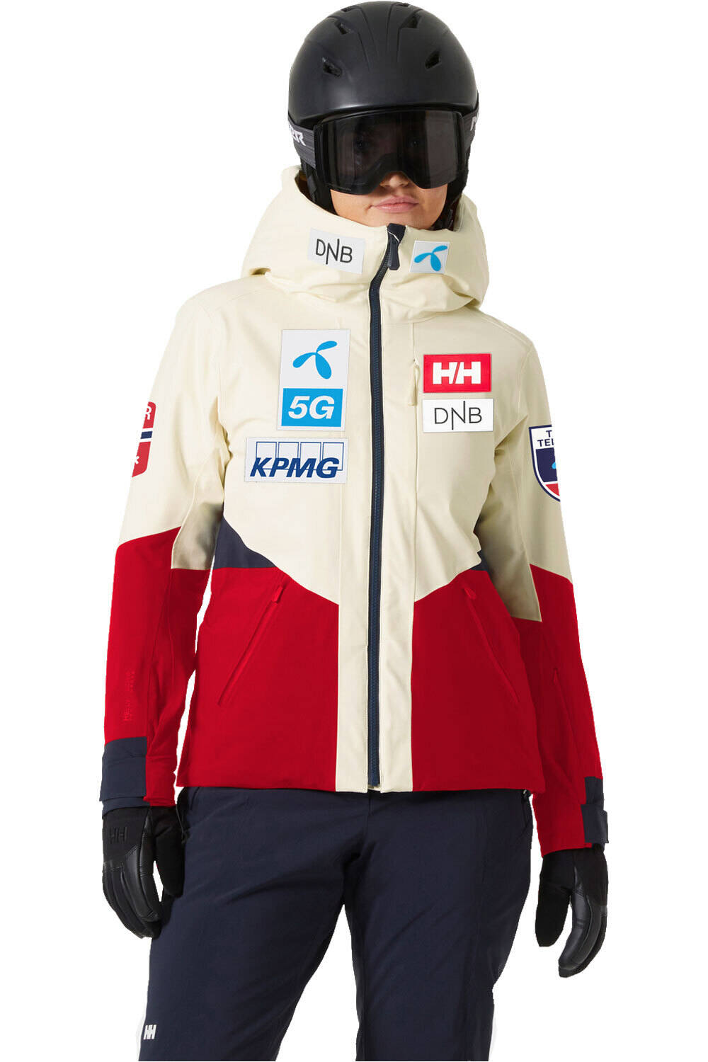 Helly Hansen chaqueta esquí mujer W KVITFJELL RACE INS JACKET vista frontal