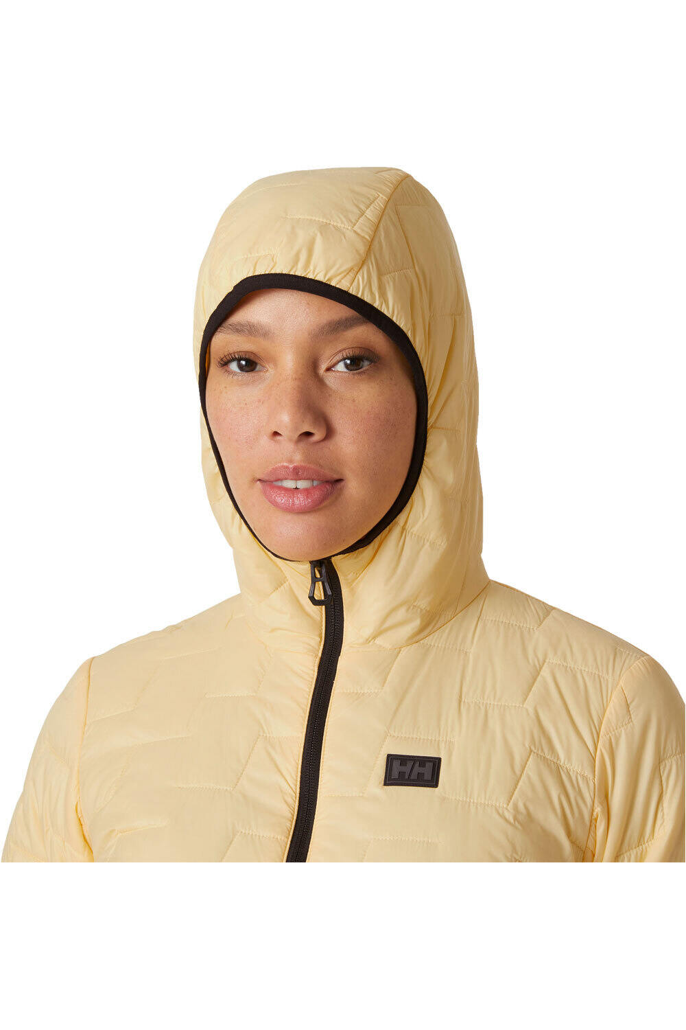 Helly Hansen chaqueta esquí mujer W LIFALOFT HOODED INS JKT vista detalle