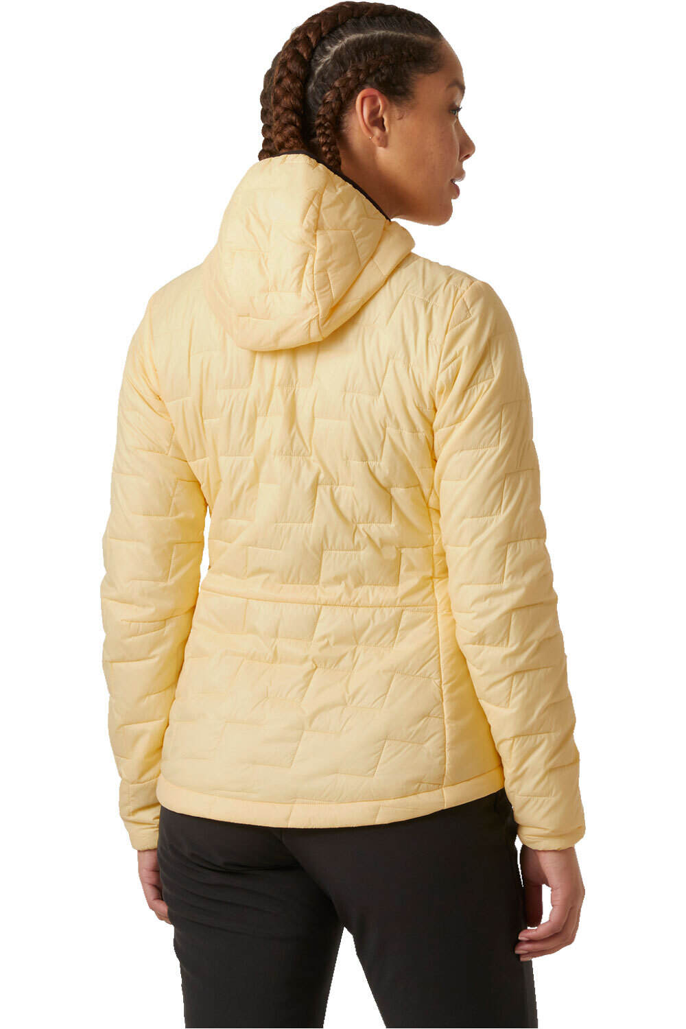 Helly Hansen chaqueta esquí mujer W LIFALOFT HOODED INS JKT vista trasera