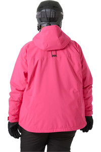 Helly Hansen chaqueta esquí mujer W SNOWPLAY PLUS JACKET vista trasera