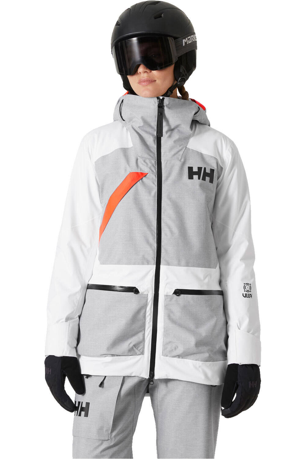 Helly Hansen chaqueta esquí mujer W WHITEWALL LIFALOFT 3.0 JKT vista frontal