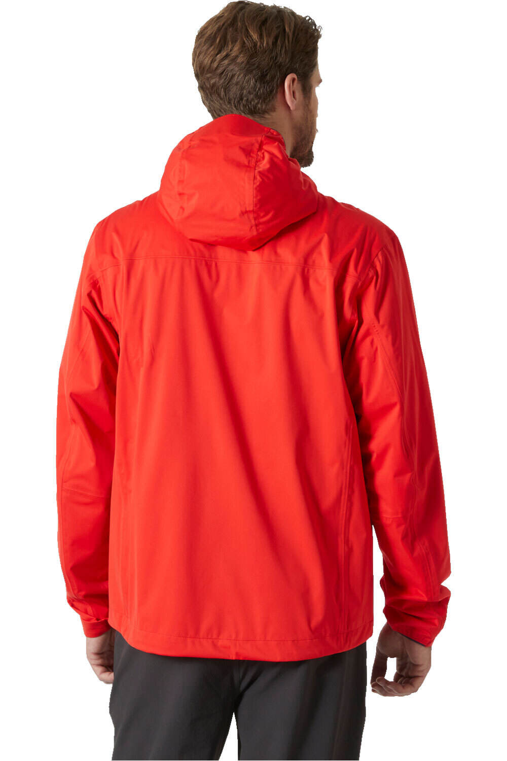 Helly Hansen chaqueta impermeable hombre MOMENTUM 3L STRETCH JACKET vista trasera