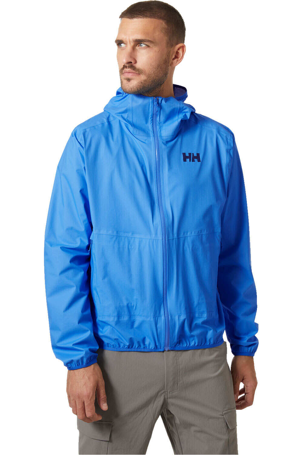 Helly Hansen chaqueta impermeable hombre VERGLAS 2.5L FASTPACK JACKET vista frontal