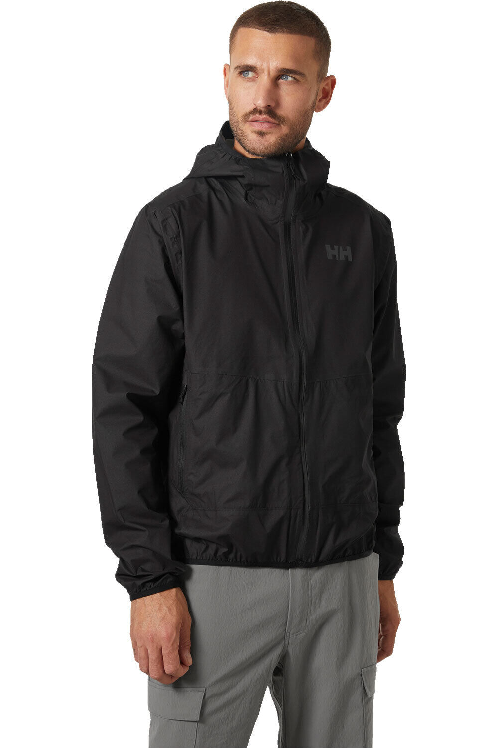 Helly Hansen chaqueta impermeable hombre VERGLAS 2.5L FASTPACK JACKET vista frontal