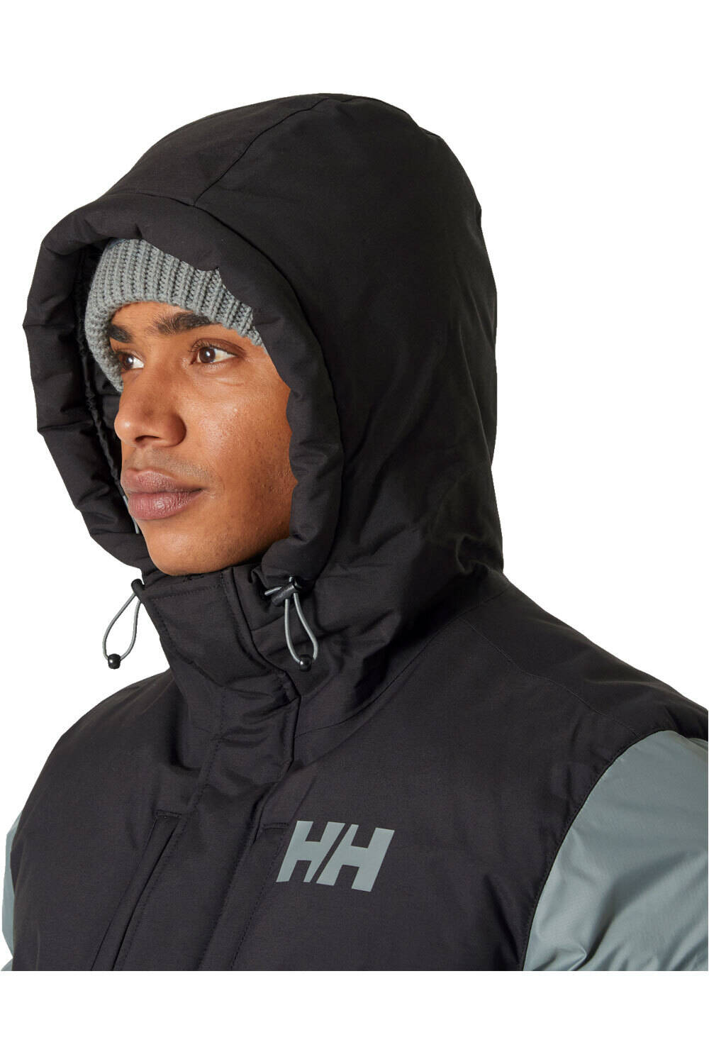 Helly Hansen chaqueta impermeable insulada hombre ACTIVE PUFFY LONG JACKET vista detalle