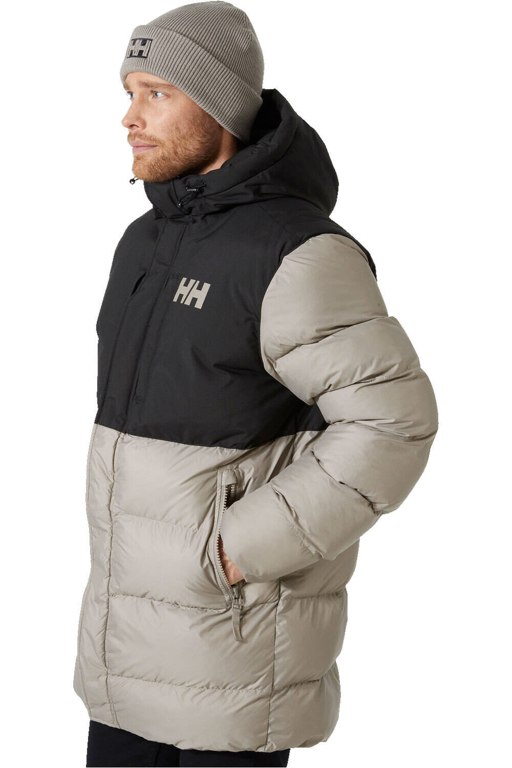 Helly Hansen chaqueta impermeable insulada hombre ACTIVE PUFFY LONG JACKET vista frontal