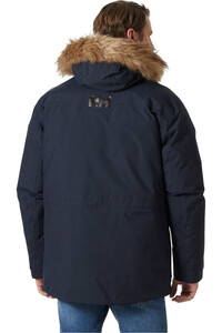 Helly Hansen chaqueta impermeable insulada hombre NORDSJO PARKA vista trasera