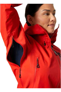 Helly Hansen chaqueta impermeable mujer W ODIN 9 WORLD INFIN SHELL JKT vista detalle