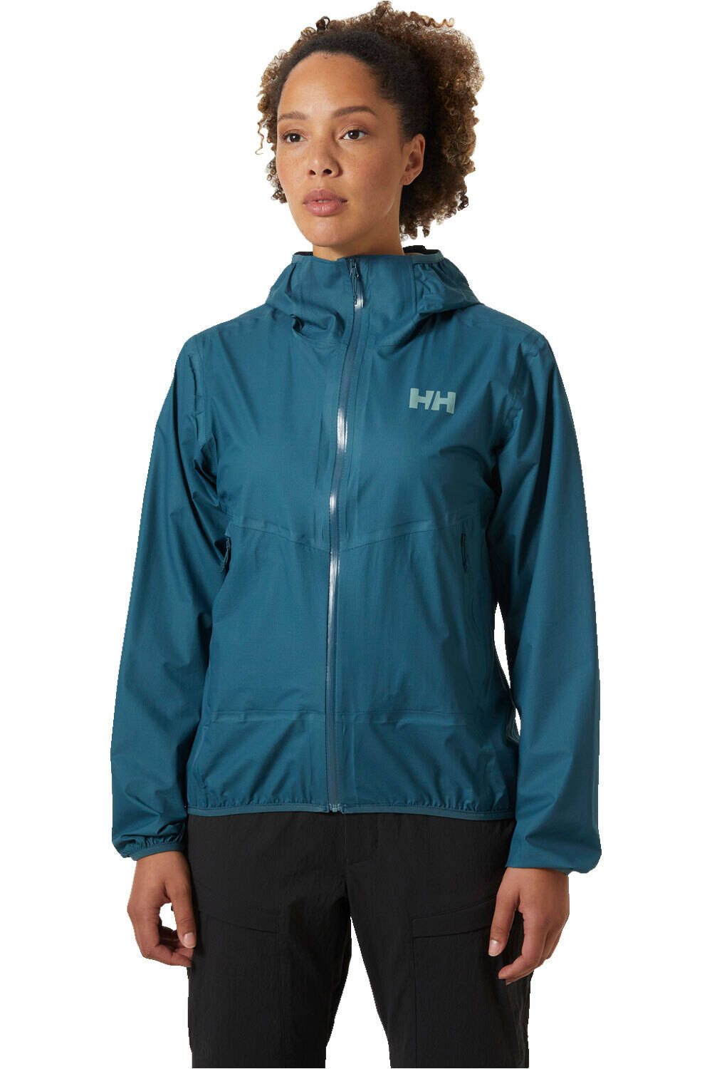 Helly Hansen chaqueta impermeable mujer W VERGLAS 2.5L FASTPACK JACKET vista frontal