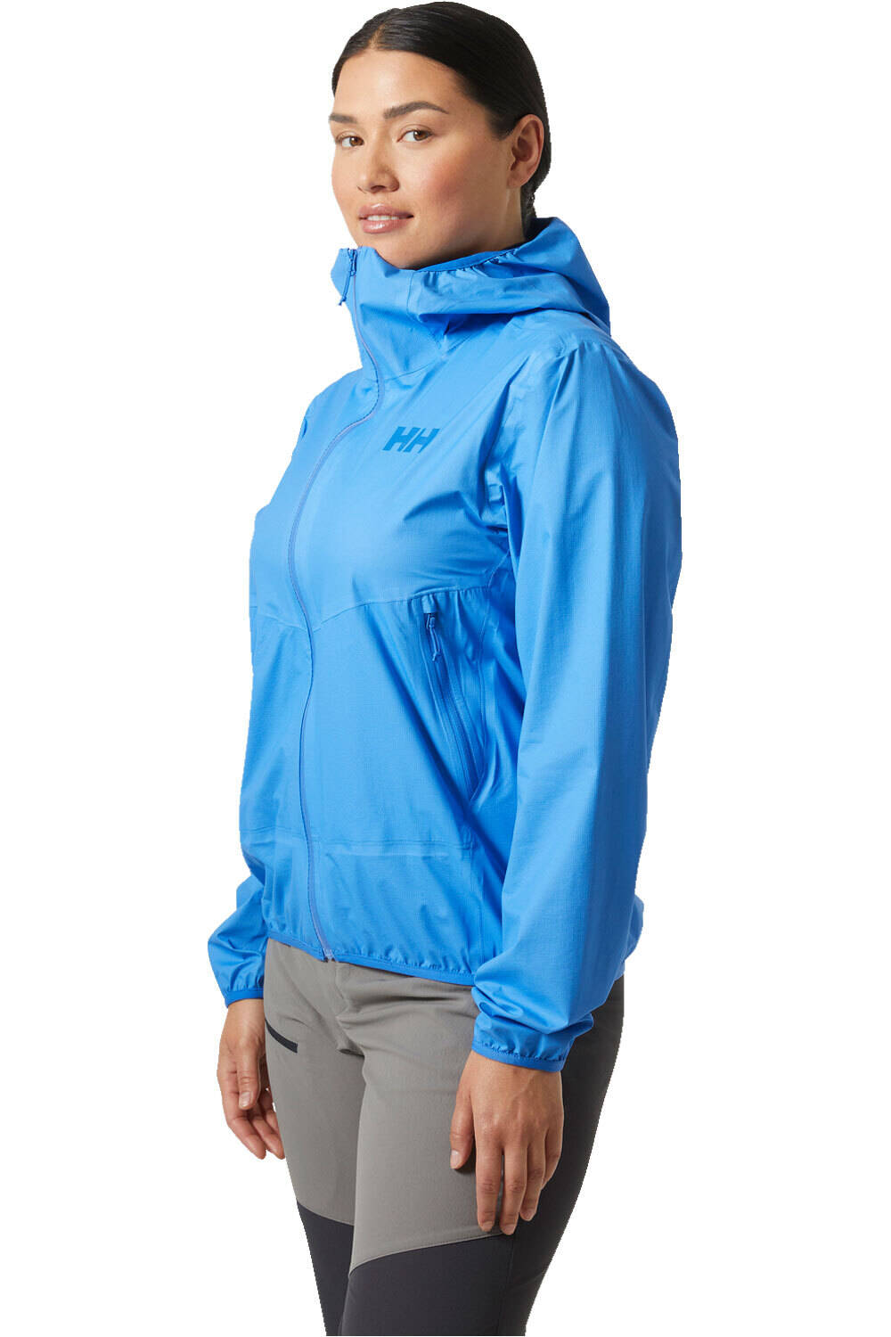 Helly Hansen chaqueta impermeable mujer W VERGLAS 2.5L FASTPACK JACKET vista frontal