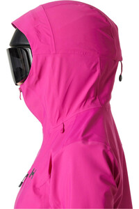 Helly Hansen chaqueta impermeable mujer W VERGLAS BC JACKET vista detalle