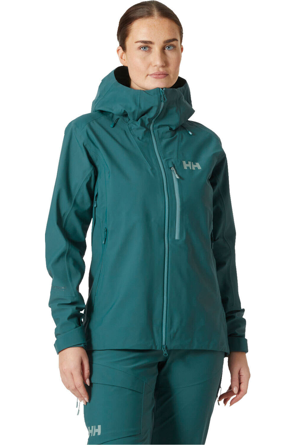 Helly Hansen chaqueta impermeable mujer W VERGLAS BC JACKET vista frontal