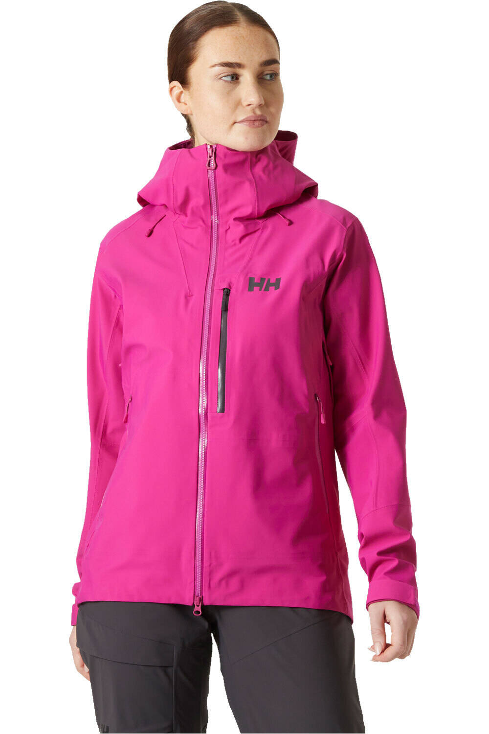 Helly Hansen chaqueta impermeable mujer W VERGLAS BC JACKET vista frontal