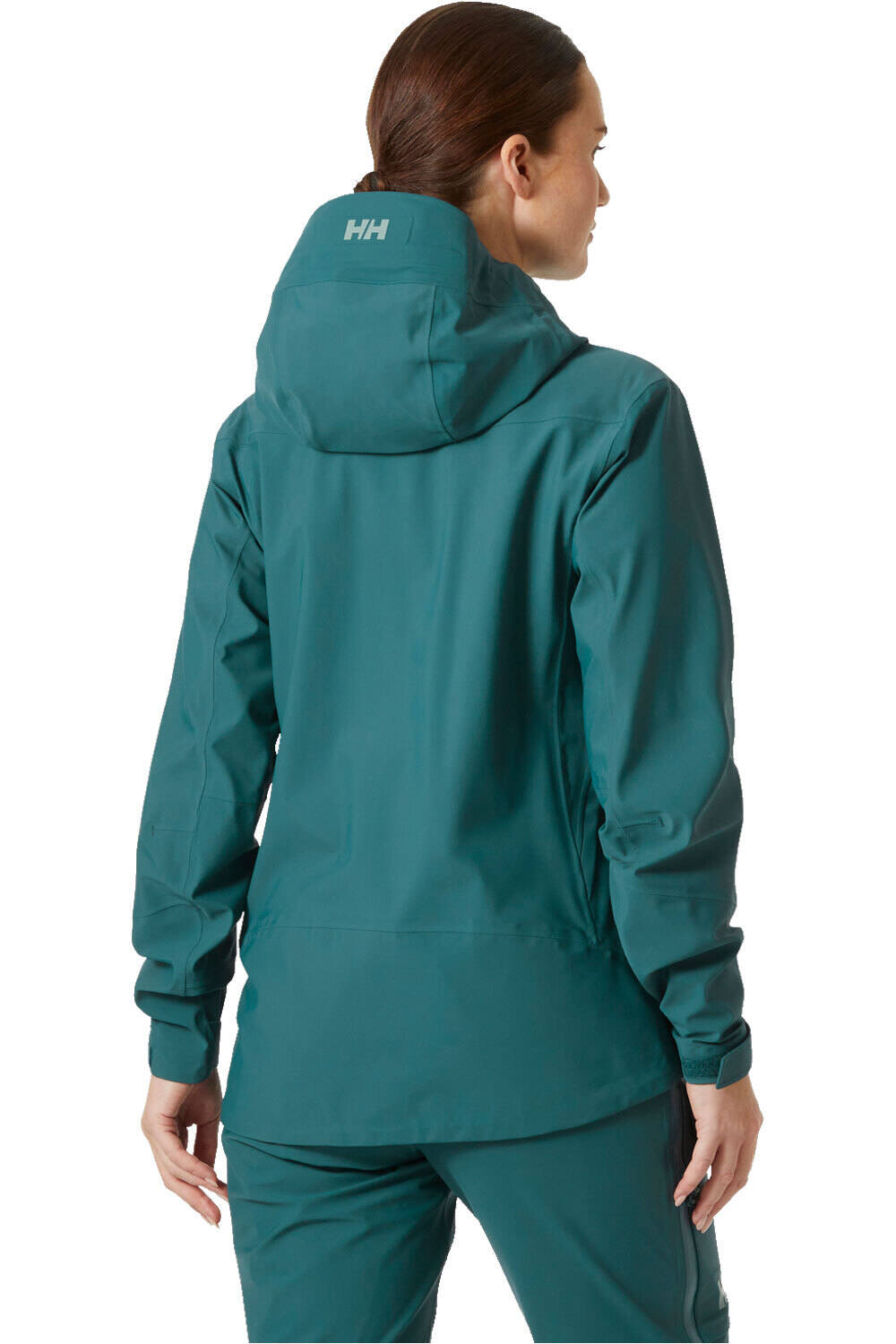 Helly Hansen chaqueta impermeable mujer W VERGLAS BC JACKET vista trasera