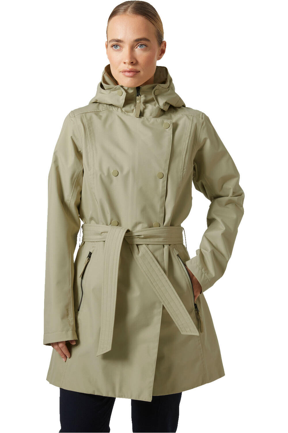 Helly Hansen chaqueta impermeable mujer W WELSEY II TRENCH vista frontal