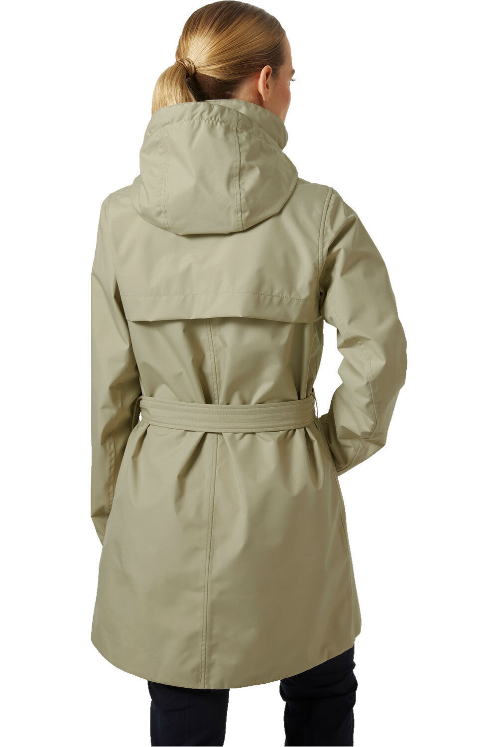 Helly Hansen chaqueta impermeable mujer W WELSEY II TRENCH vista trasera