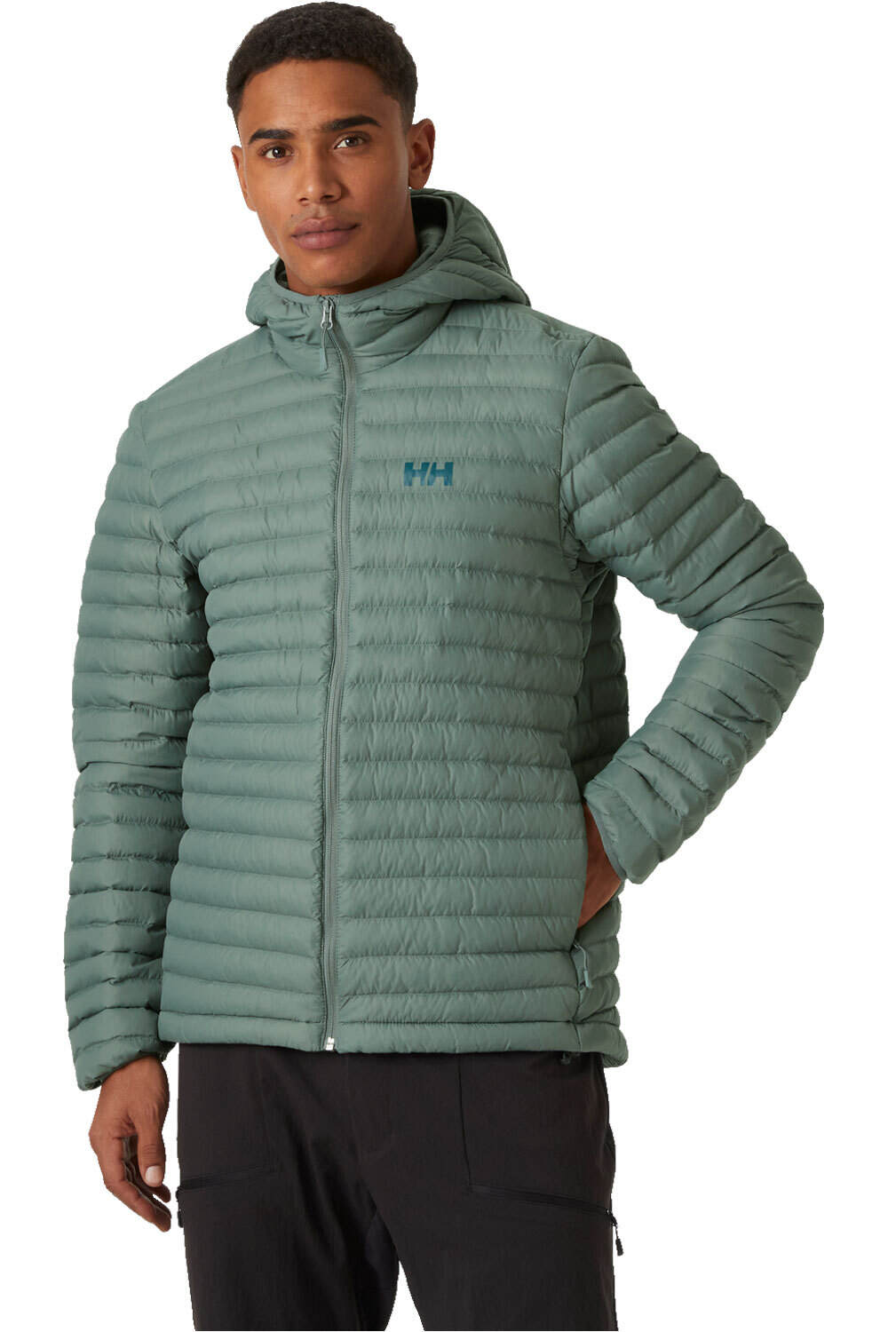 Helly Hansen chaqueta outdoor hombre SIRDAL HOODED INSULATOR JACKET vista frontal