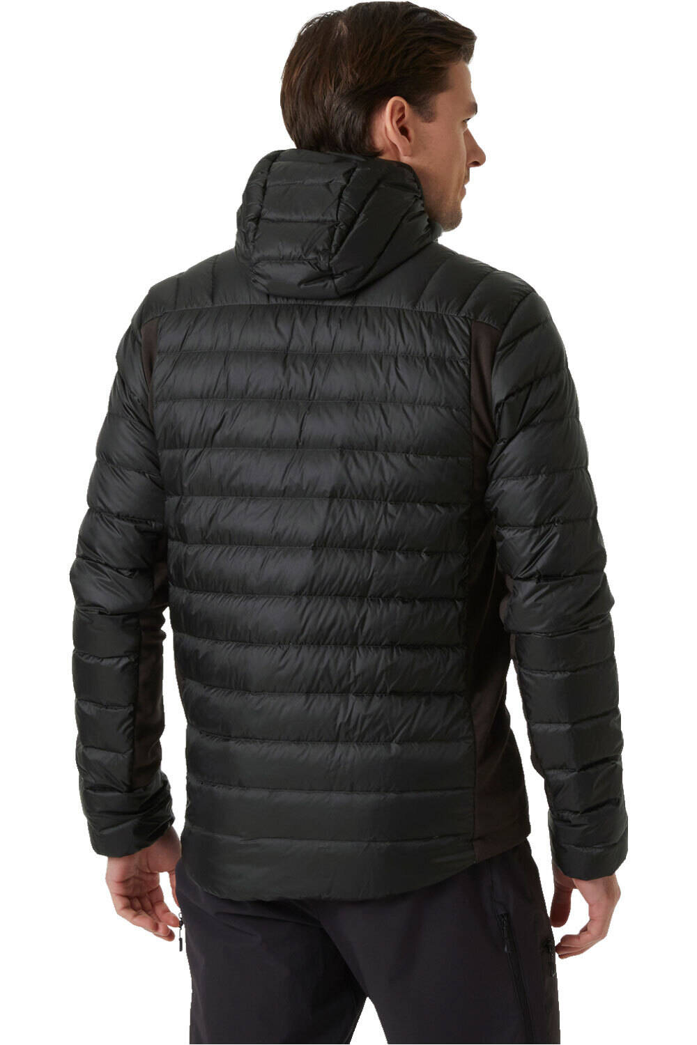 Helly Hansen chaqueta outdoor hombre VERGLAS DOWN HYBRID HOOD 2.0 vista detalle