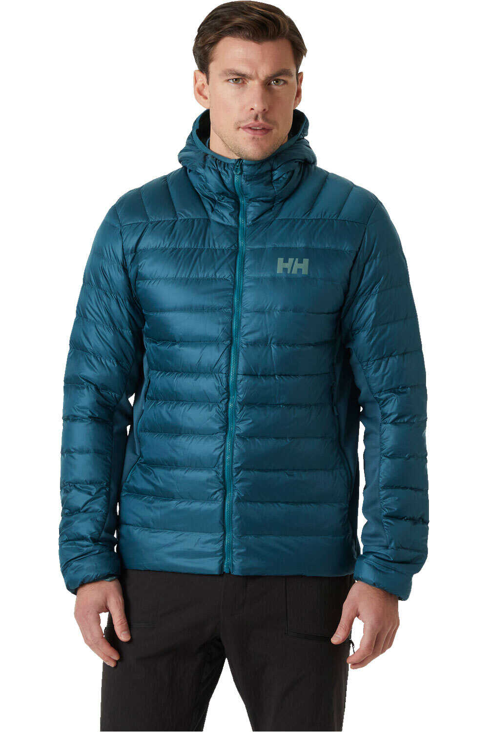 Helly Hansen chaqueta outdoor hombre VERGLAS DOWN HYBRID HOOD 2.0 vista frontal