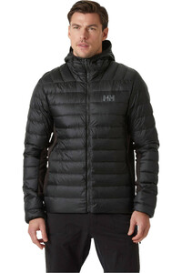 Helly Hansen chaqueta outdoor hombre VERGLAS DOWN HYBRID HOOD 2.0 vista trasera