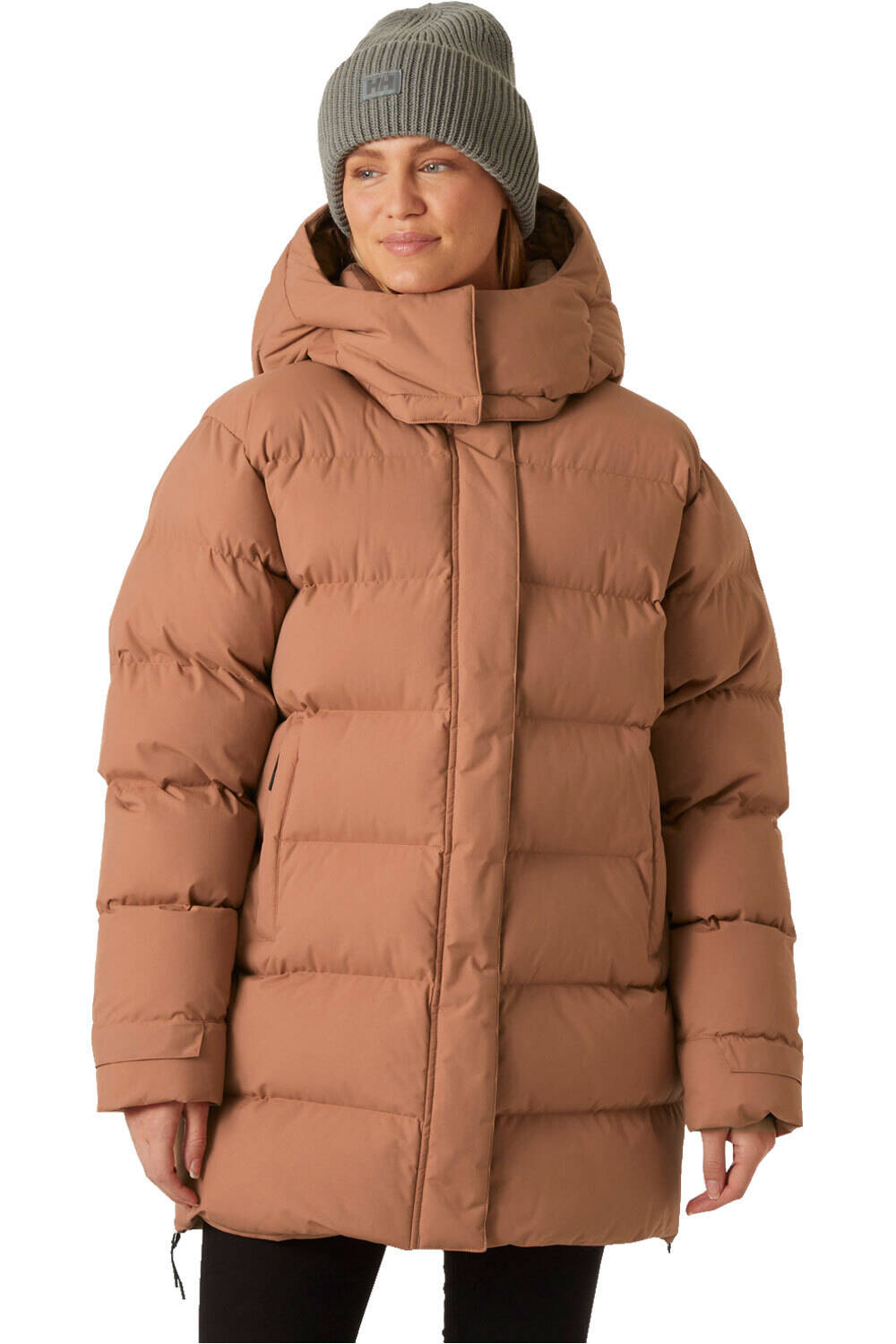 Helly Hansen chaqueta outdoor mujer W ASPIRE PUFFY PARKA vista frontal