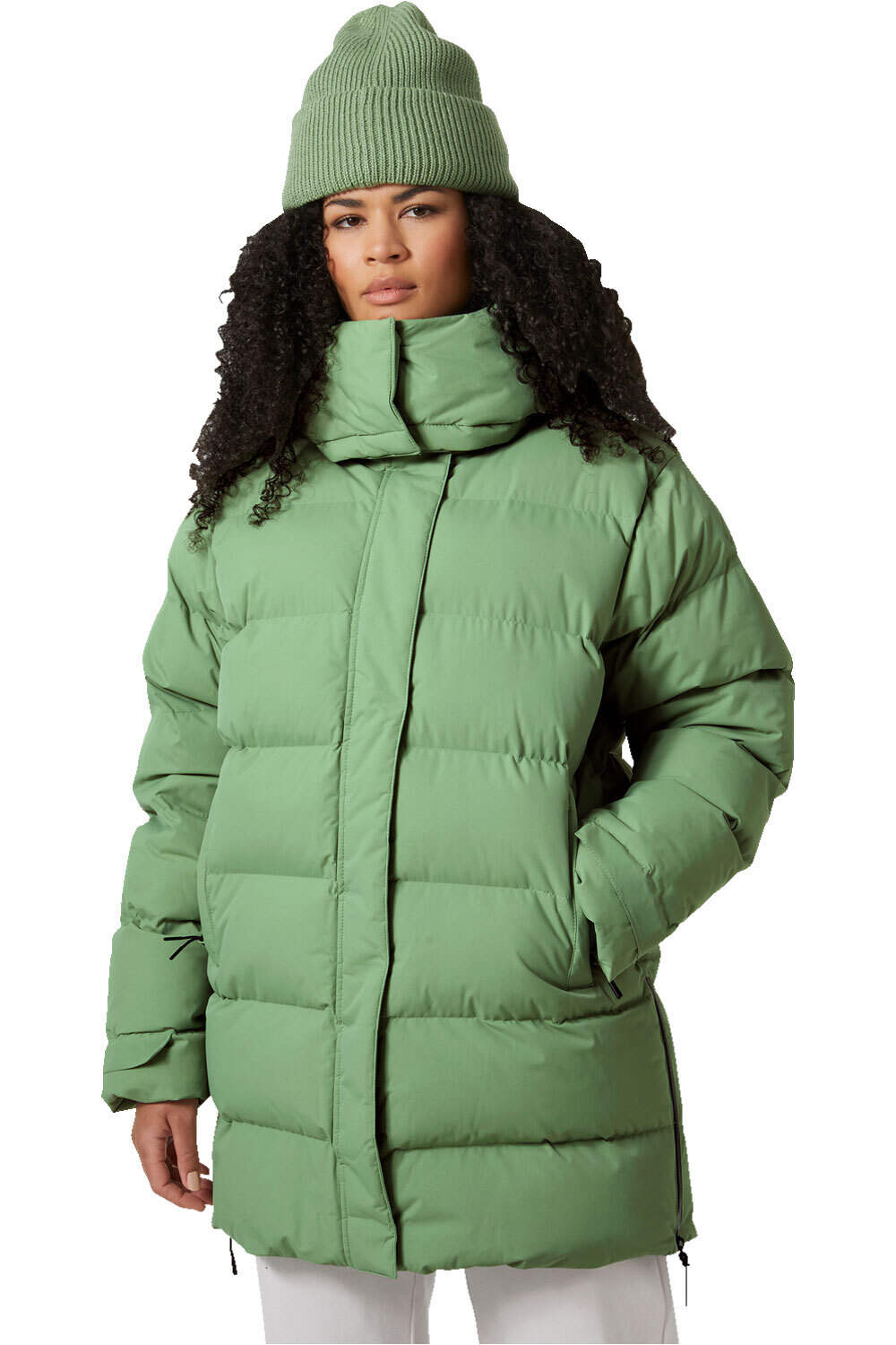 Helly Hansen chaqueta outdoor mujer W ASPIRE PUFFY PARKA vista frontal