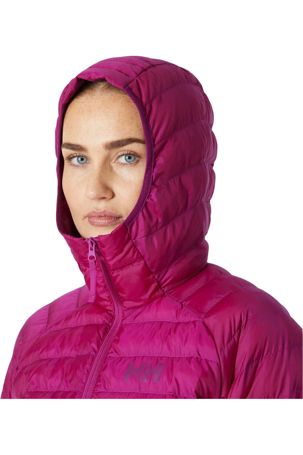 Helly Hansen chaqueta outdoor mujer W BANFF HOODED INSULATOR vista detalle