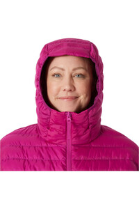 Helly Hansen chaqueta outdoor mujer W BANFF HOODED PLUS INSULATOR vista detalle