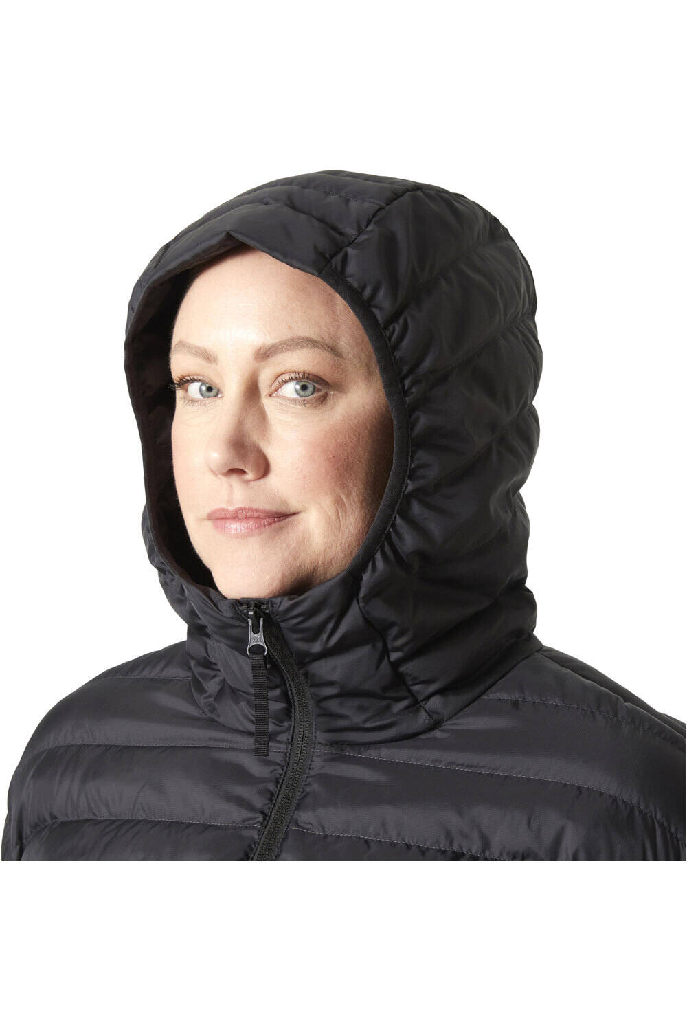 Helly Hansen chaqueta outdoor mujer W BANFF HOODED PLUS INSULATOR vista detalle