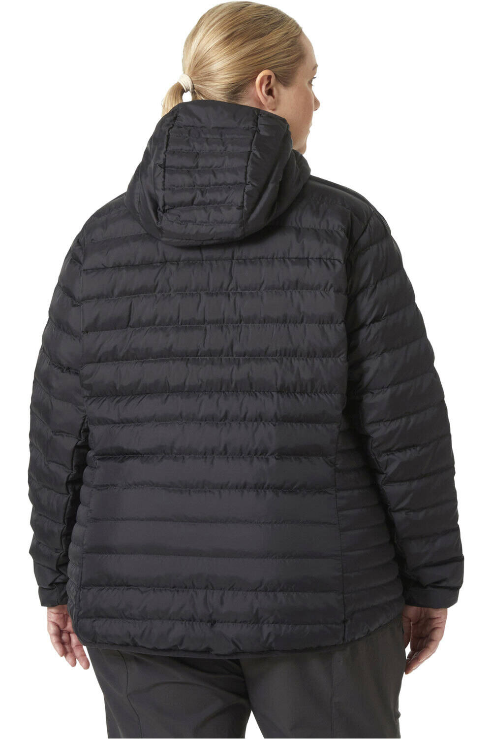 Helly Hansen chaqueta outdoor mujer W BANFF HOODED PLUS INSULATOR vista trasera