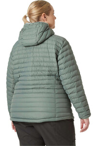 Helly Hansen chaqueta outdoor mujer W SIRDAL HOODED INS PLUS JKT vista trasera