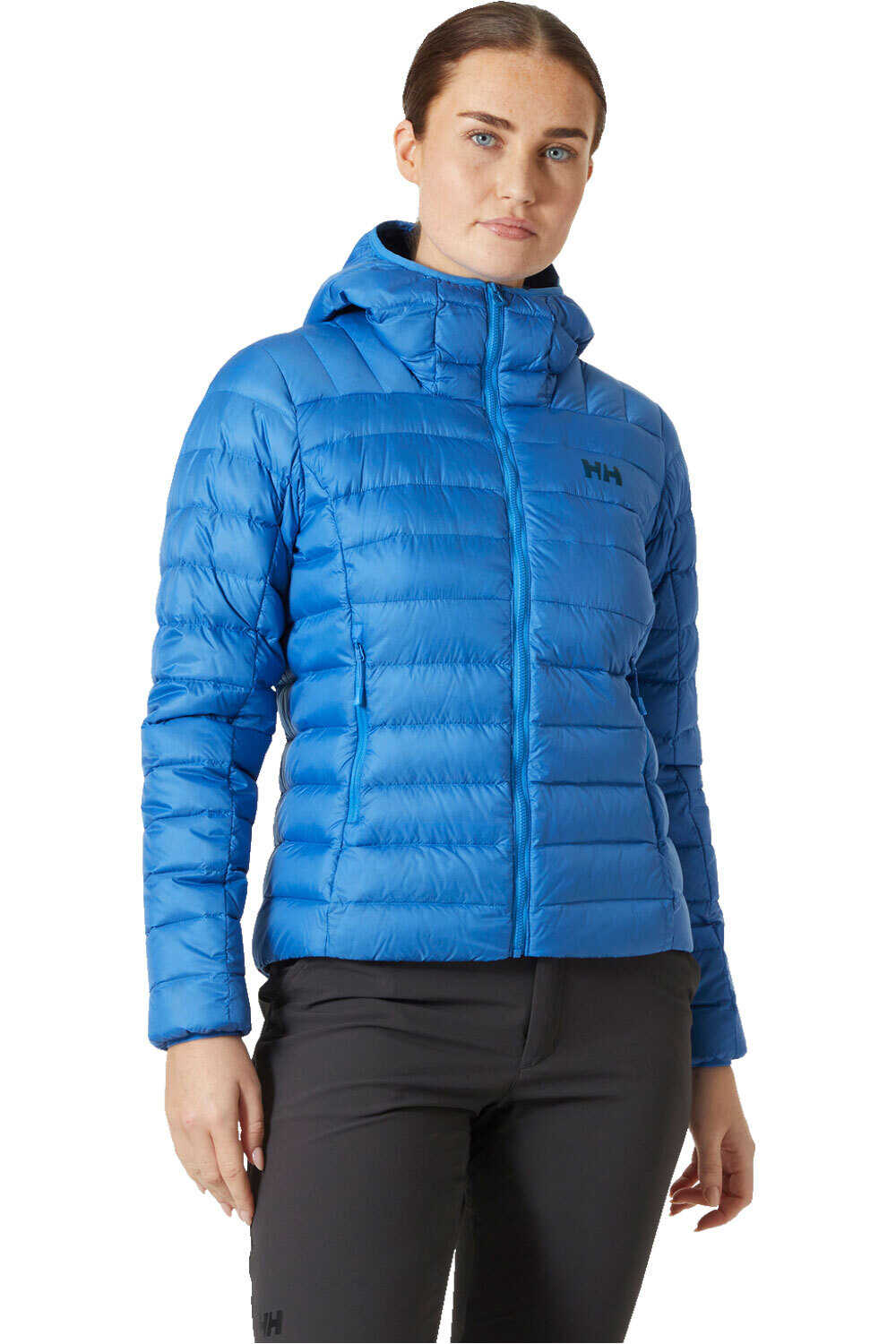 Helly Hansen chaqueta outdoor mujer W VERGLAS HOODED DOWN 2.0 vista frontal