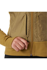 Helly Hansen chaqueta outdoor mujer W VERSALITE HYBRID FLEECE JKT vista detalle