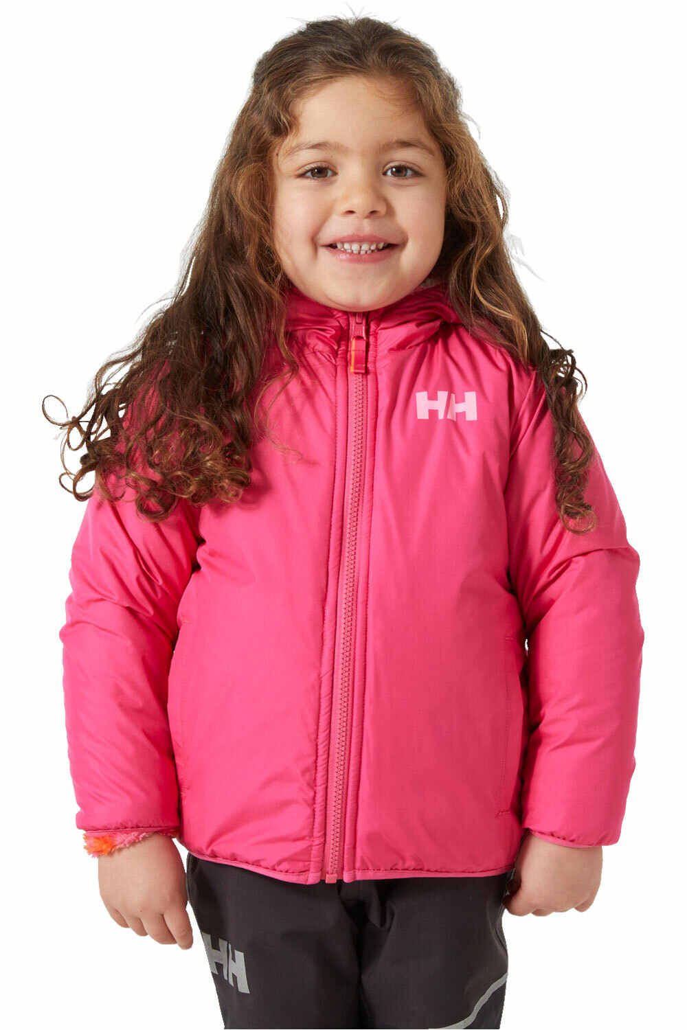 Helly Hansen chaqueta outdoor niño K CHAMP REVERSIBLE JACKET vista detalle