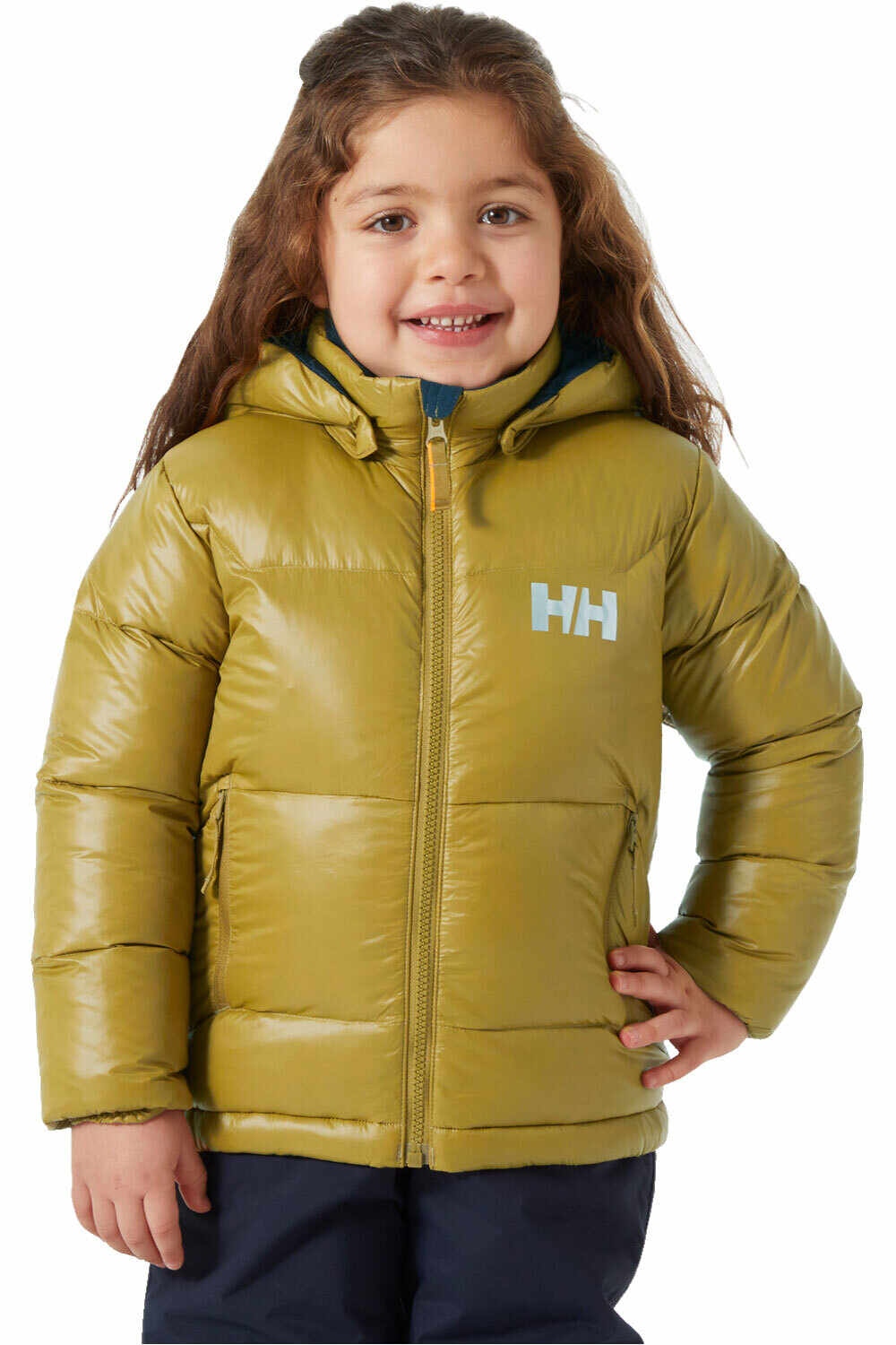 Helly Hansen chaqueta outdoor niño K ISFJORD DOWN JACKET vista frontal