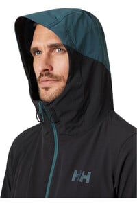 Helly Hansen chaqueta softshell hombre BLAZE SOFTSHELL HOOD vista detalle