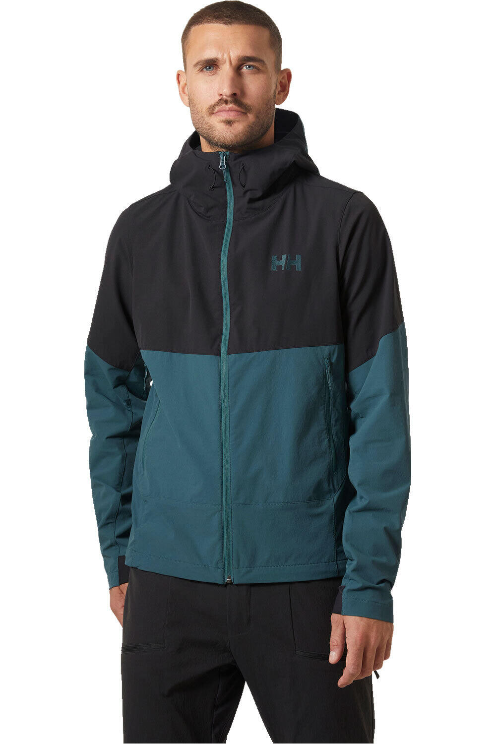 Helly Hansen chaqueta softshell hombre BLAZE SOFTSHELL HOOD vista frontal