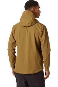 Helly Hansen chaqueta softshell hombre BLAZE SOFTSHELL HOOD vista trasera