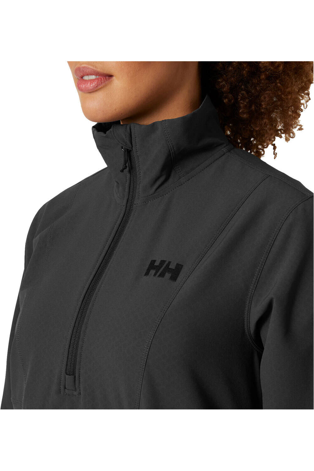 Helly Hansen chaqueta softshell mujer W CASCADE SHIELD ANORAK vista detalle