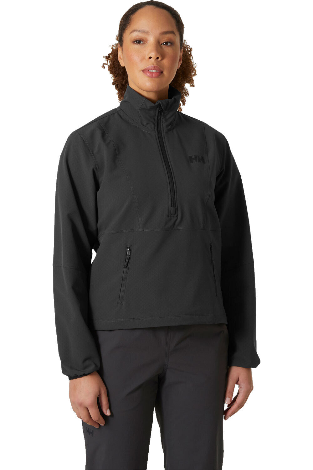 Helly Hansen chaqueta softshell mujer W CASCADE SHIELD ANORAK vista frontal