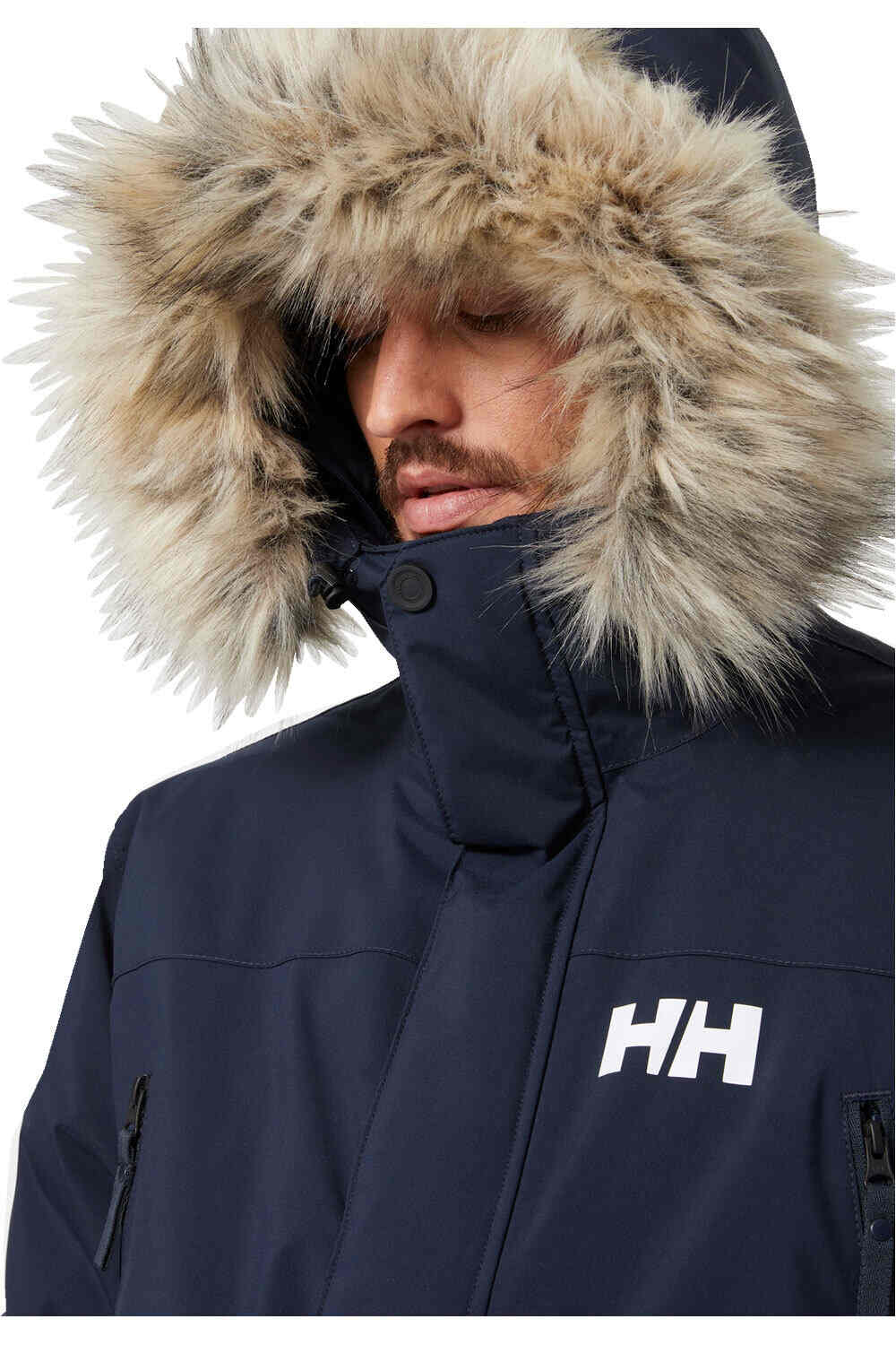 Helly Hansen chaquetas hombre REINE PARKA vista detalle