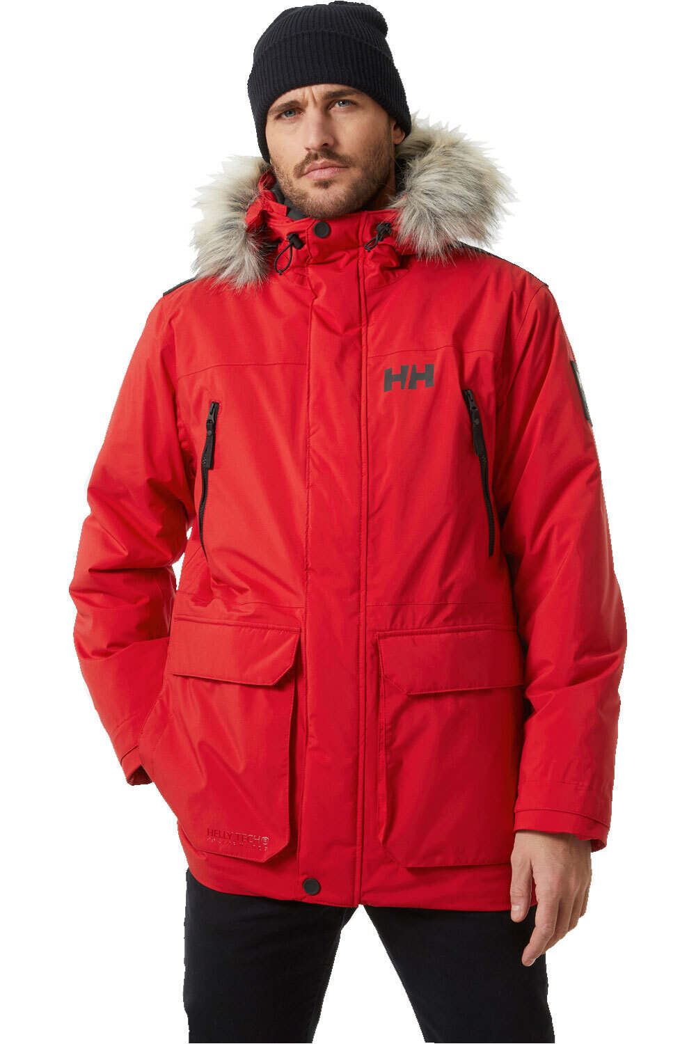 Helly Hansen chaquetas hombre REINE PARKA vista frontal