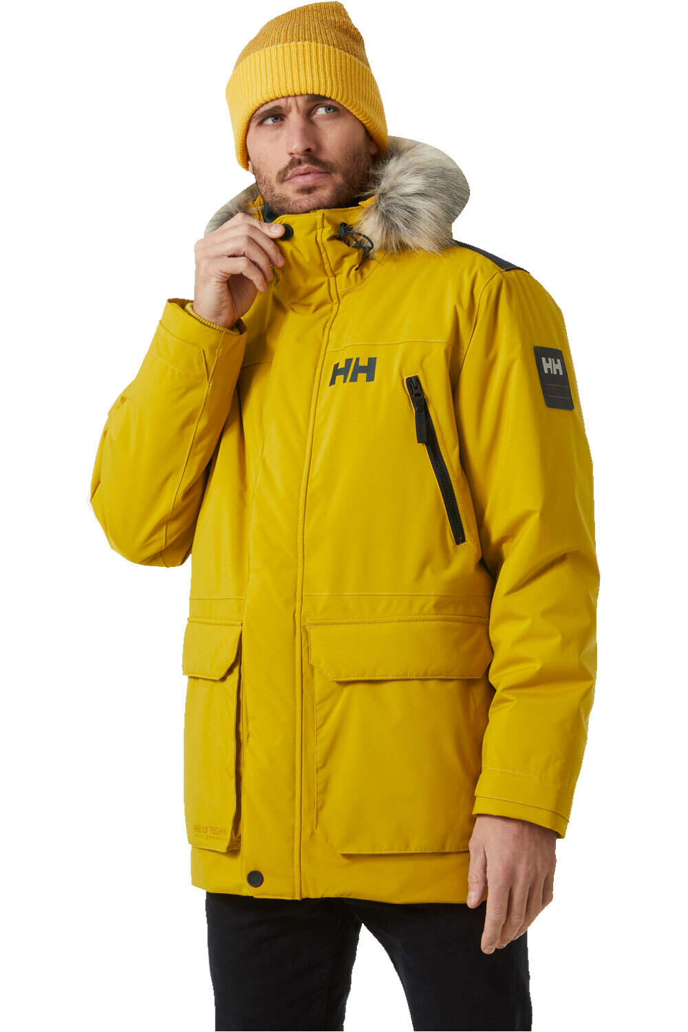 Helly Hansen chaquetas hombre REINE PARKA vista frontal